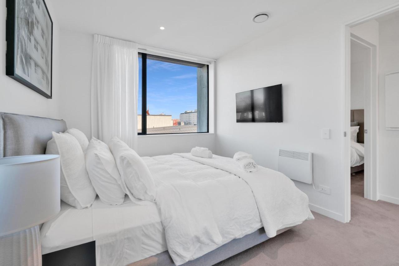 Top Floor Luxury City Central W Sunny Balcony Christchurch Exterior photo