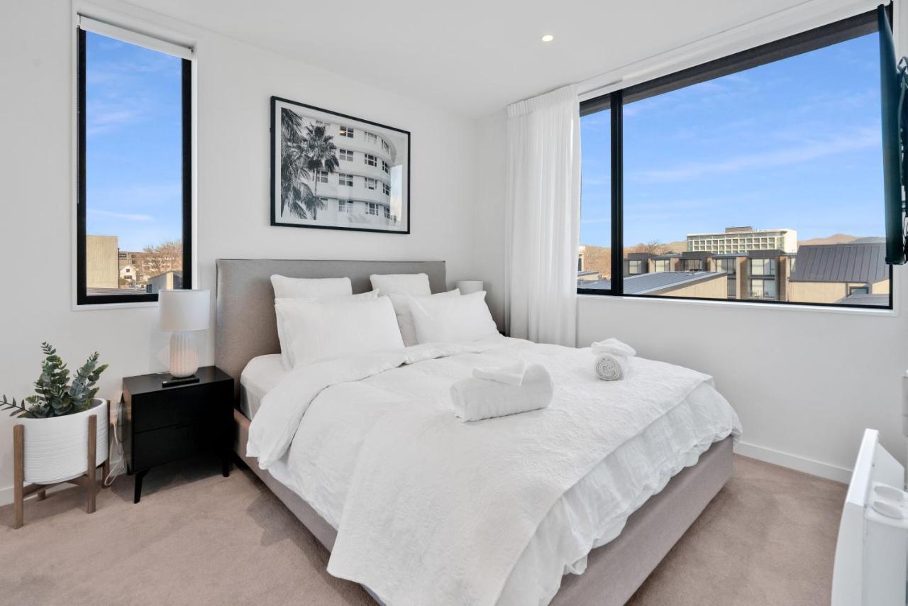 Top Floor Luxury City Central W Sunny Balcony Christchurch Exterior photo